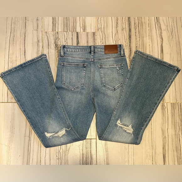 NWOT Buckle Hidden Jeans Happi High Rise Flare Stretch Jean - Picture 11 of 14